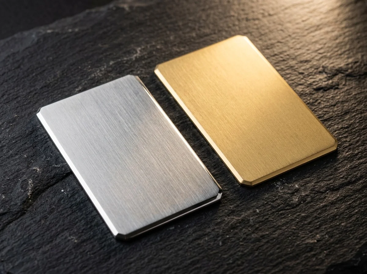 Solid Stainless Steel Executive Metal Cards