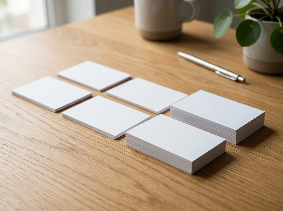 Small Cards – Gloss UV Coated (80×50mm)