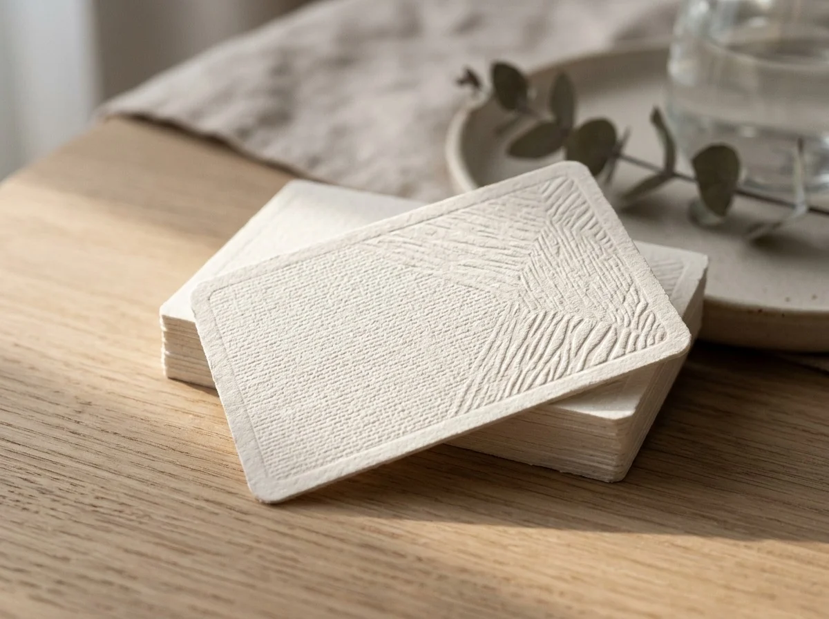 350 GSM Matt + Tactile Texture Cards